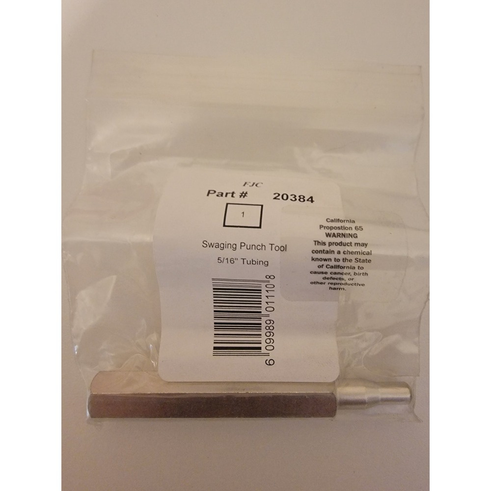 FJC 20384 Swaging Punch Tool for 5/16 Tubing HVAC Automotive Repair New